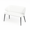 Bancheta piele CAPRICE culoare ALB
