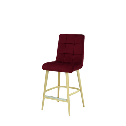 Scaun bar catifea | model LUXY
