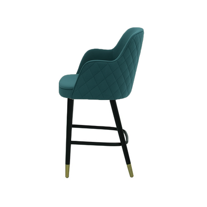 Scaun bar catifea GALBENA | model PINO X