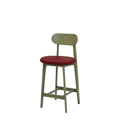 Scaun bar piele ALBA | model CLEO