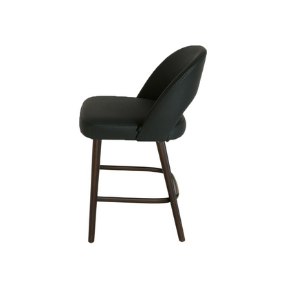 Scaun bar piele VERDE | model EXPRES