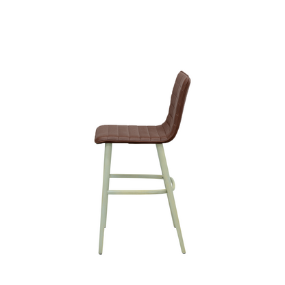 Scaun bar piele BEJ | model NIZZIE