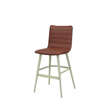 Scaun bar piele BEJ | model NIZZIE