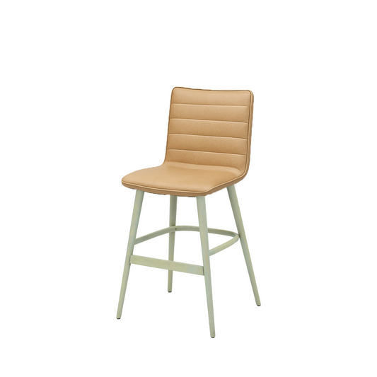 Scaun bar piele BEJ | model NIZZIE