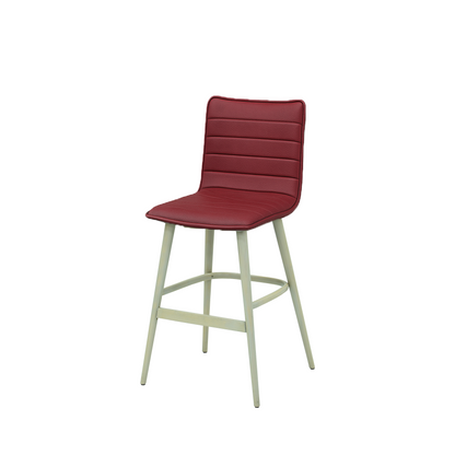 Scaun bar piele BORDO | model NIZZIE