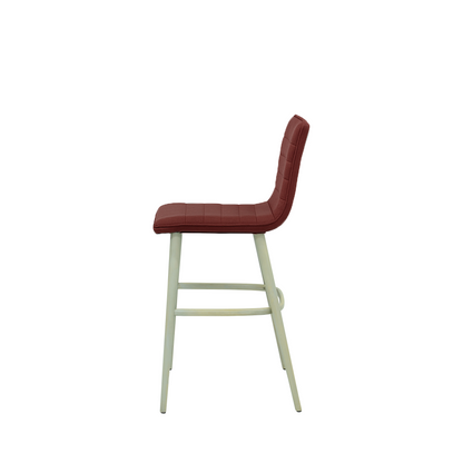 Scaun bar piele VERDE | model NIZZIE