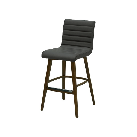 Scaun bar piele naturala VERDE | model RIGA