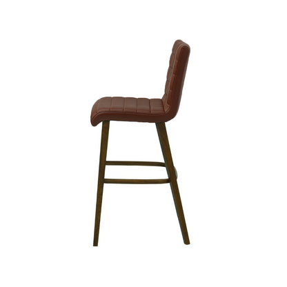 Scaun bar piele naturala ALBA | model RIGA