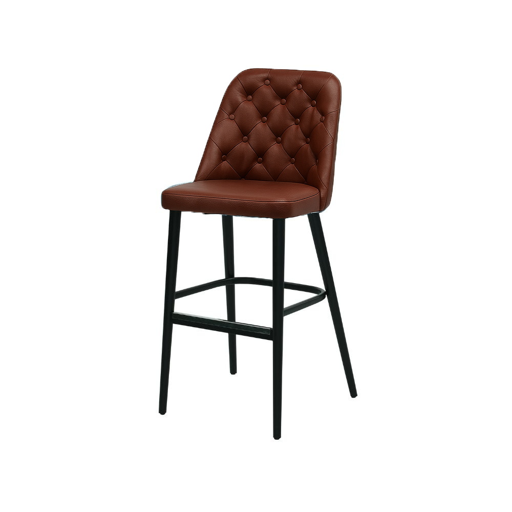 Scaun bar piele ALBASTRA | model SCOT