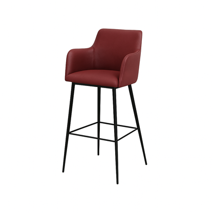Scaun bar piele BEJ | model SINDY