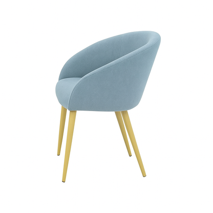 Scaun catifea GALBENA | model IBIS