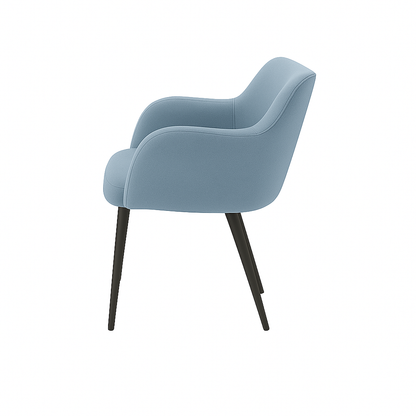 Scaun catifea GALBENA | model PERDIX