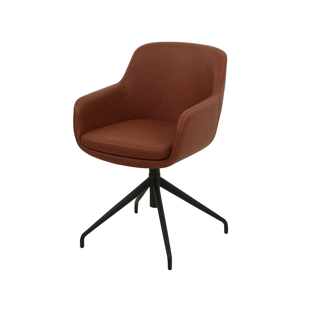 Scaun piele GALBENA | model FEBE