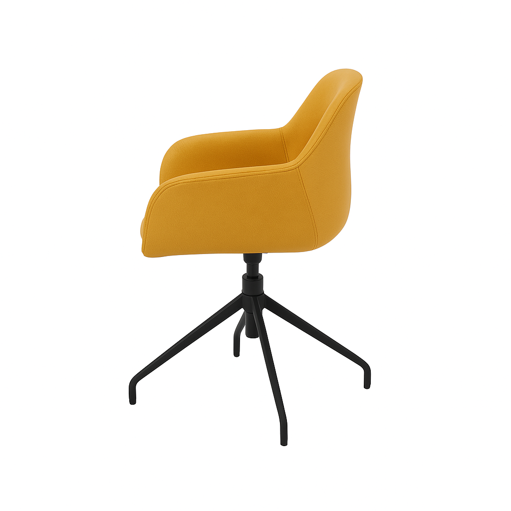 Scaun piele GALBENA | model FEBE