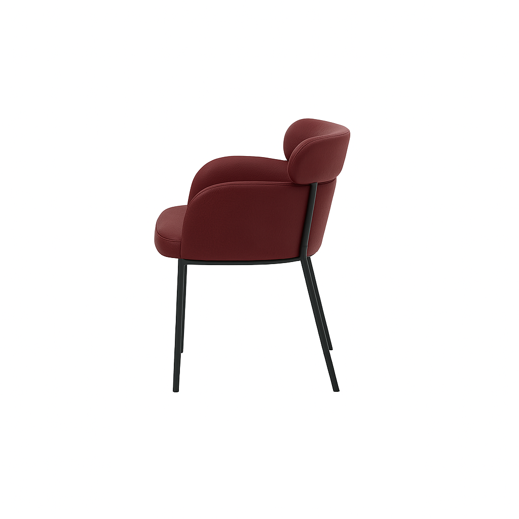 Scaun piele GALBENA | model LENY