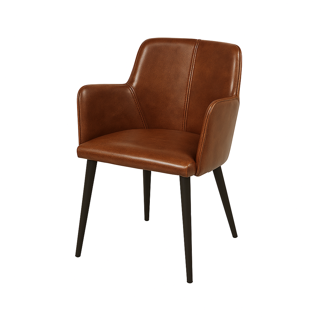 Scaun piele MARO DESCHIS | model RESI