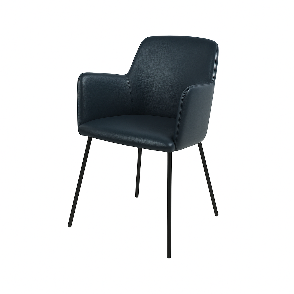 Scaun piele GALBENA | model SIGMA