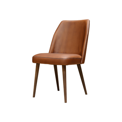 Scaun dining piele naturala | model BABAS